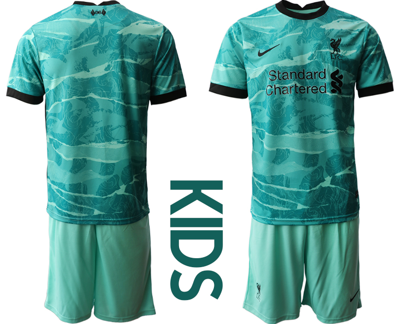 liverpool green away shirt